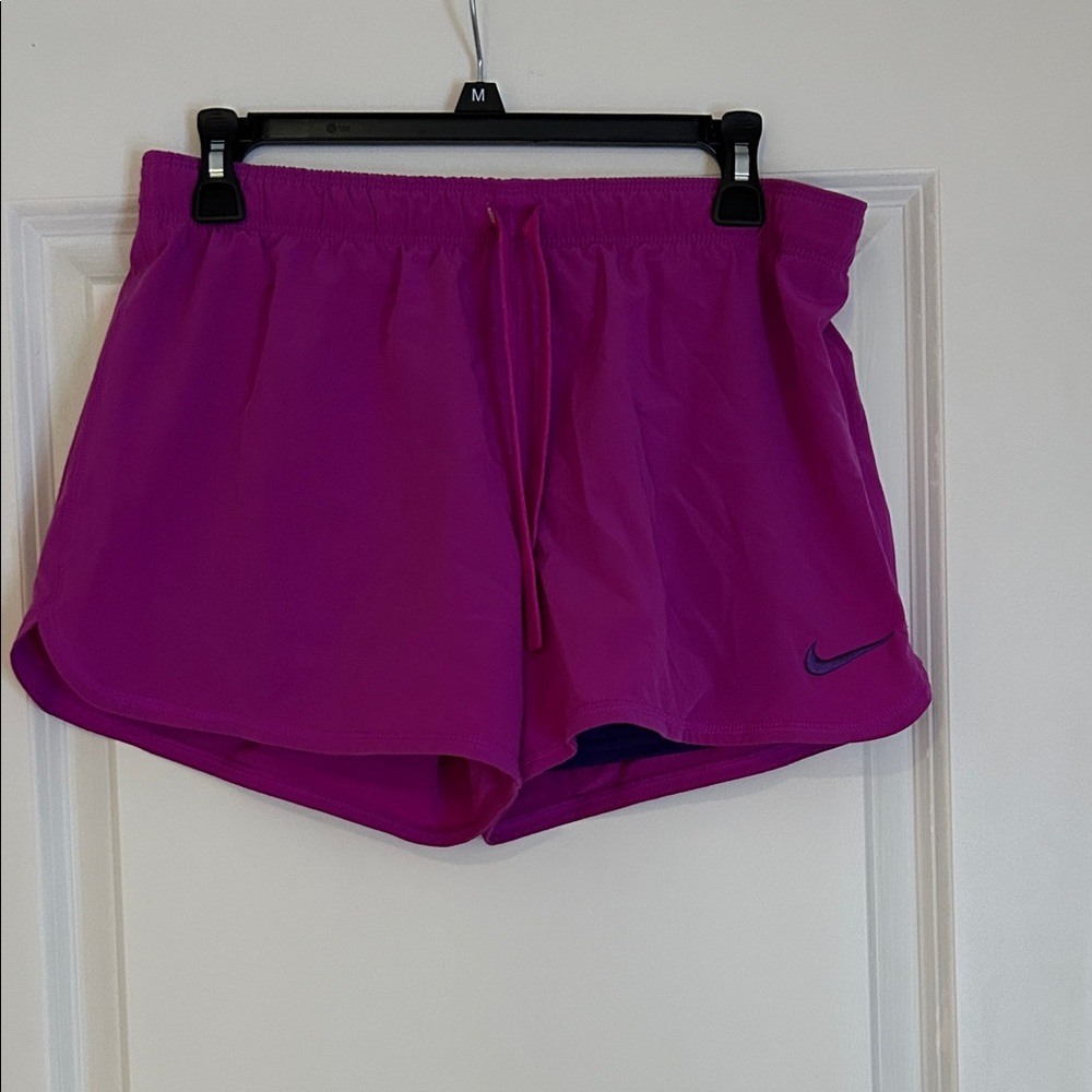Nike Women's Vibrant Magenta Athletic Shorts